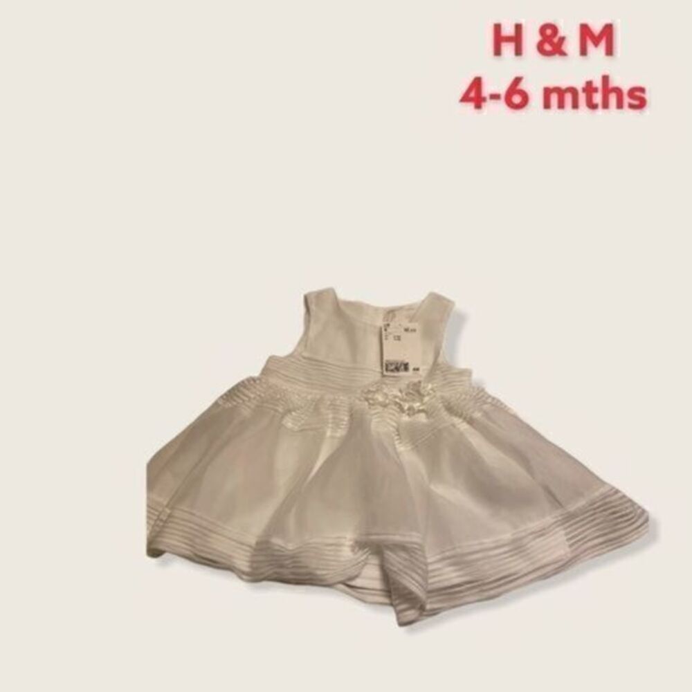 H & M White Dress